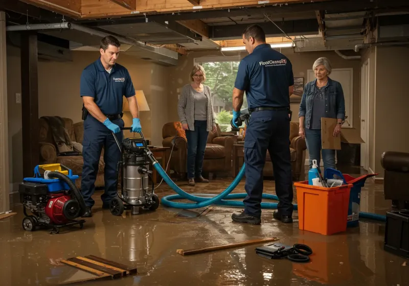 Basement Water Extraction and Removal Techniques process in Farmington, CT